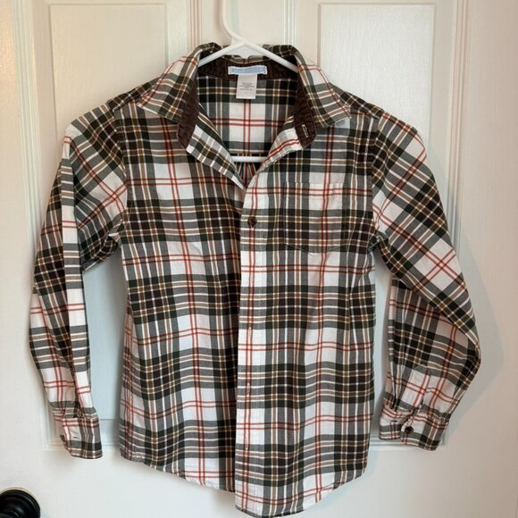 3/$15 Bundle | Plaid Long-Sleeve Button-Down Shirt - Picture 1 of 5
